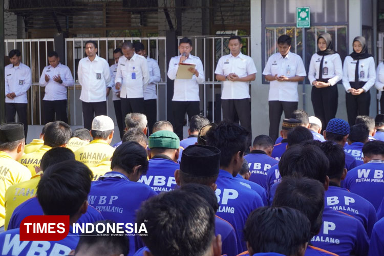 Ratusan Warga Binaan Rutan Pemalang Gelar Doa Bersama untuk Keselamatan Negeri