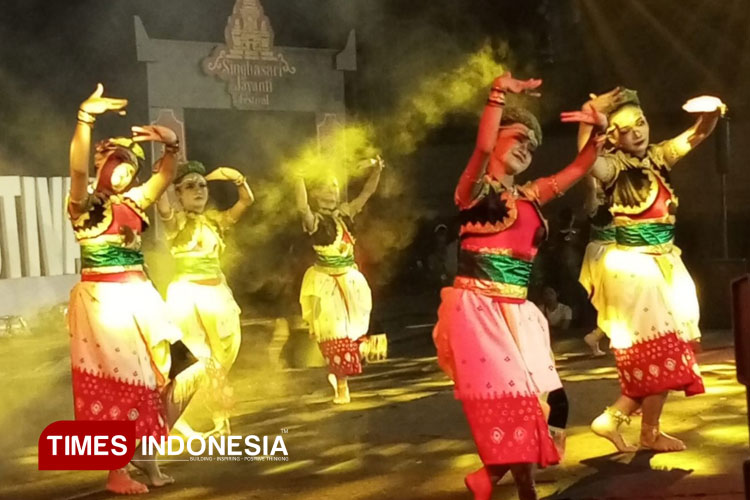 Singhasari Jayanti Festival Hidupkan Seni Budaya Lokal di Candi Singosari
