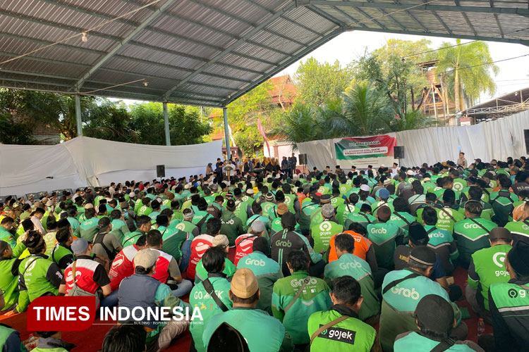 Bupati Jombang dan Ojol, Bersama Jaga Perdamaian Kota Santri
