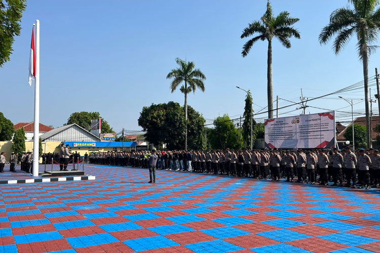 Polres Majalengka Kerahkan 312 Personel untuk Amankan Unjuk Rasa Hari Ini