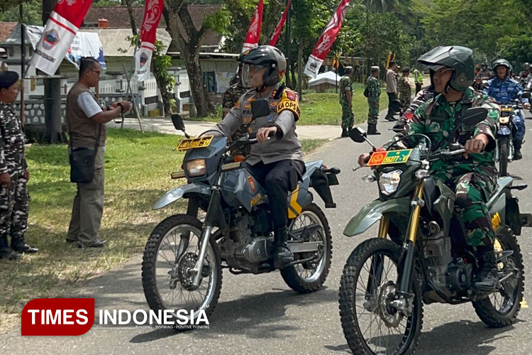 Patroli Gabungan dan Deklarasi Jogo Pacitan, Kapolres Tegaskan Komitmen Jaga Kamtibmas