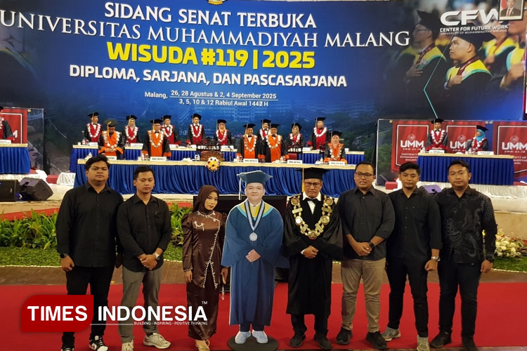 UMM Sematkan Gelar Wisudawan Anumerta untuk Ahmad Ghozi, Konten Kreator Viral yang Wafat Jelang Wisuda
