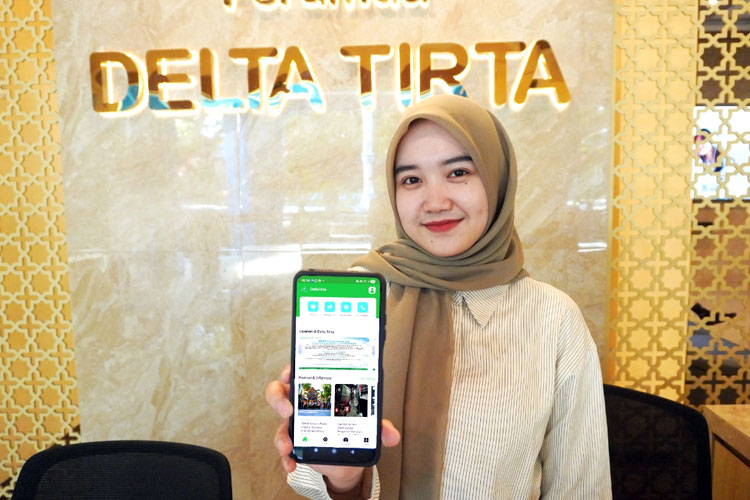 Tak Perlu Ribet, Pasang Baru Perumda Delta Tirta Cukup Klik dari HP