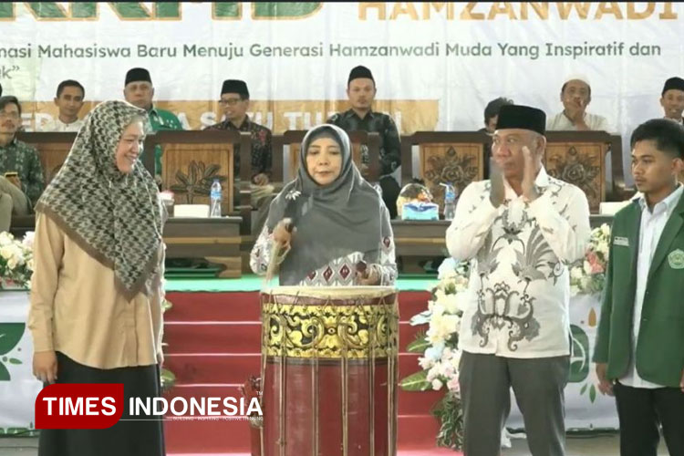 Universitas Hamzanwadi resmi membuka kegiatan Pengenalan Kehidupan Kampus bagi Mahasiswa Baru (PKKMB) Tahun 2025.(FOTO: Humas Universitas Hamzanwadi)