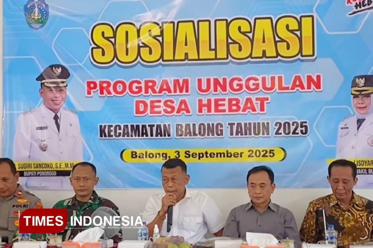 Bupati Ponorogo Sosialisasikan Program Desa Hebat, Begini Detailnya