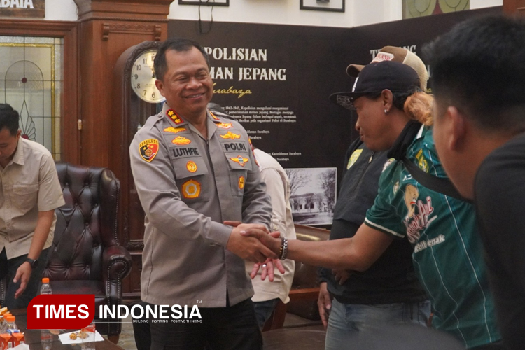 Aliansi Ormas Kunjungi Polrestabes Surabaya, Komitmen Jogo Suroboyo Damai