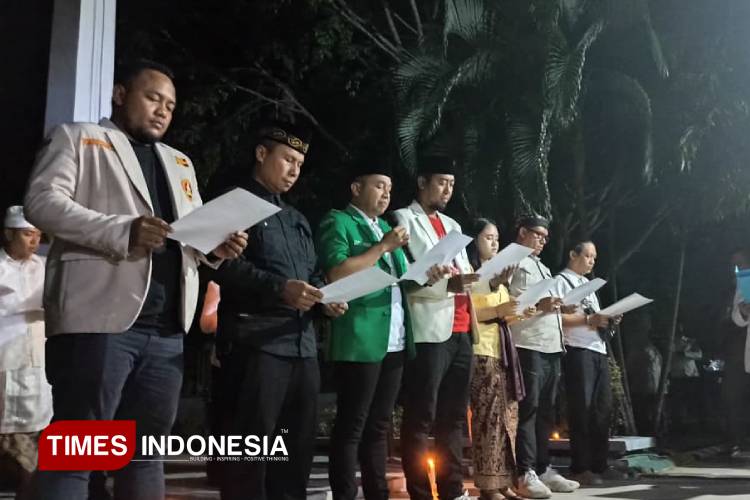 Pemuda Lintas Agama di Banyuwangi Suarakan Sikap untuk Indonesia