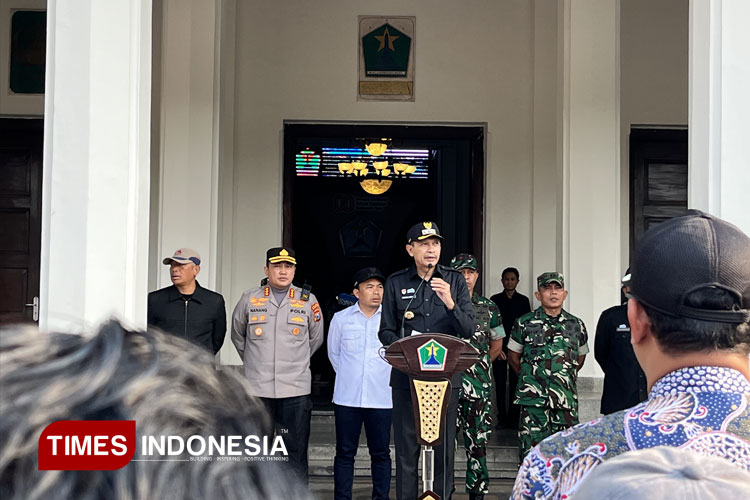 Forkopimda Bareng Warga Komitmen Jaga Kondusivitas Kota Malang