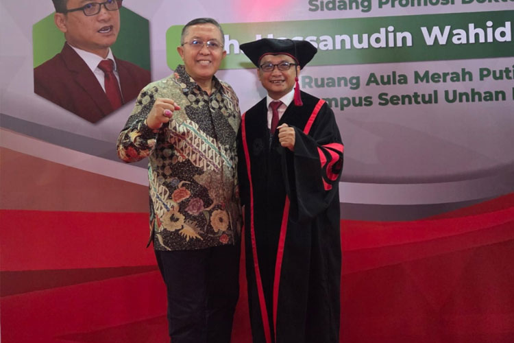 PKB Kabupaten Malang Bangga Promosi Doktor Hasanuddin Wahid, Ini Alasannya