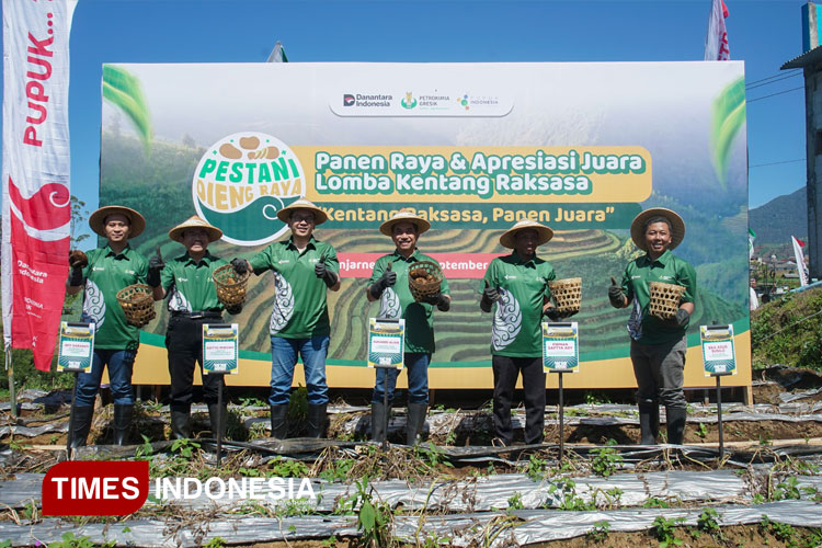 Petrokimia Gresik Pacu Produktivitas Petani Kentang