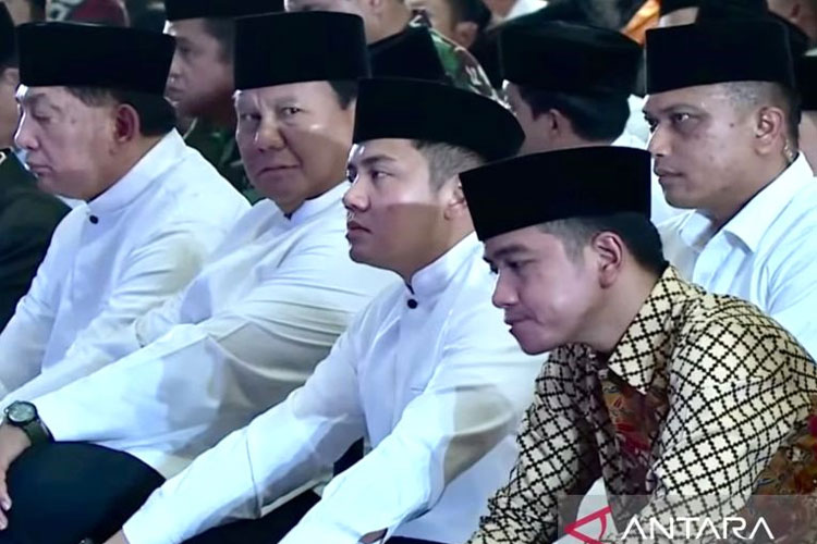 Presiden Prabowo Hadiri Peringatan Maulid Nabi di Masjid Istiqlal