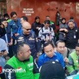 Temui Ratusan Ojol, Wawali Kota Malang Janji Sediakan Shelter di Sejumlah Titik