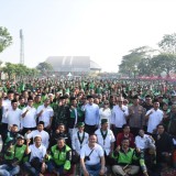 Doa Bersama untuk Affan, Ojol Sidoarjo Siap Jaga Kota Delta Tetap Aman