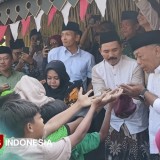 Tradisi Sebar Koin Sambut Perayaan Maulid Nabi di Ponorogo