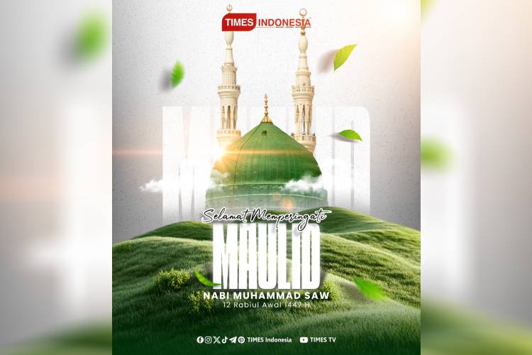 Flayer Maulid Nabi Muhammad SAW