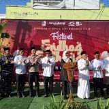 Festival Endog Mempererat Hubungan Polisi dan Masyarakat di Banyuwangi