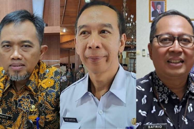 Tiga Calon Sekda Cilacap Menunggu  Keutusan Bupati
