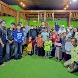 Serukan Perdamaian, GUSDURian Cianjur Gelar Doa Bersama dan Santunan Yatim