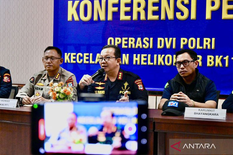 Identifikasi Tuntas, Tiga Jasad Korban Helikopter Jatuh Diterbangkan ke Negara Asal