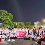 Lazisnu Sidoarjo Ajak Ratusan Santri Nonton Timnas di Stadion Gelora Delta