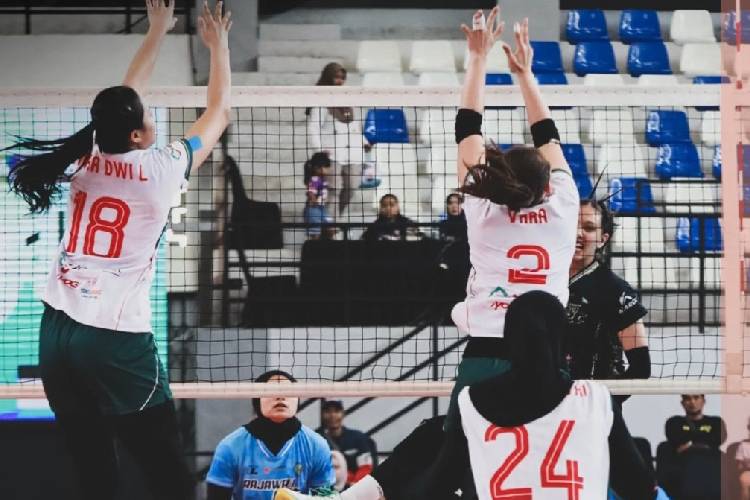 Livoli Divisi Utama 2025, Rajawali O2C ke Final Four Setelah Bungkam Bank Jatim