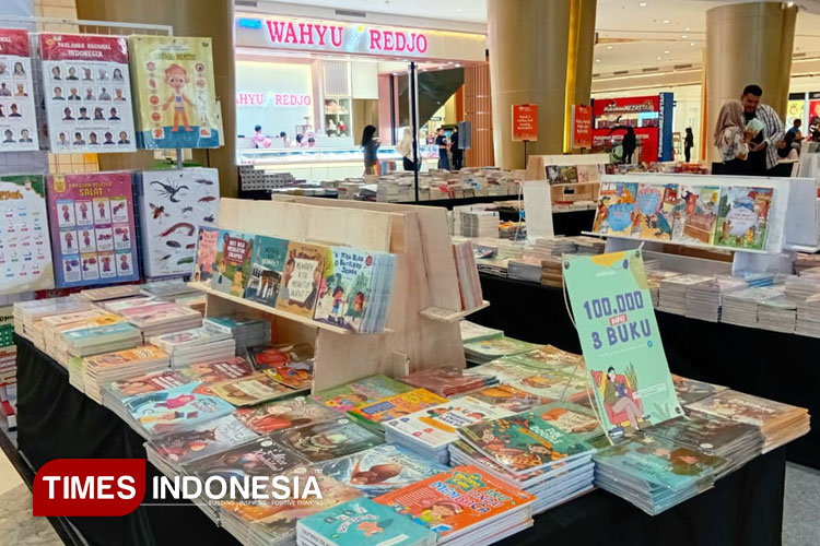 Pasar Literasi Hadir di Trans Icon Surabaya, Buku Dibanderol Mulai Rp10 Ribu