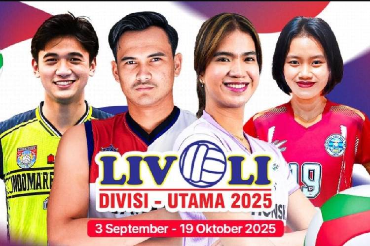 Livoli Divisi Utama 2025, Setelah Sukses Putri Giliran Putra Digelar