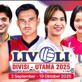 Livoli Divisi Utama 2025, Setelah Sukses Putri Giliran Putra Digelar