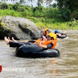 River Tubbing Arung Lekso Blitar Jadi Media Belajar Edukatif Praja Tegak Smanta