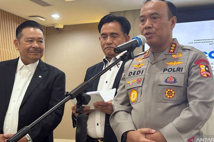 Polri Proses Hukum 583 Orang Usai Aksi Demo Ricuh