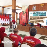 Pesan Bupati Mas Rio Saat Lepas Keberangkatan Siswa PMR Situbondo