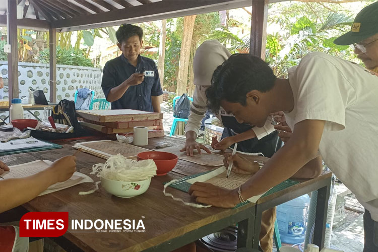 Konservasi Naskah Lontar Sri Tanjung Wujud Nyata Jaga Identitas Banyuwangi