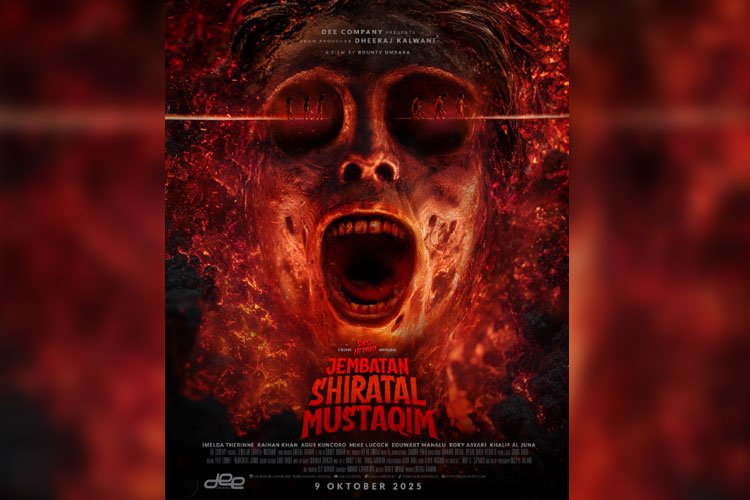Poster film Jembatan Shiratal Mustaqim. (FOTO: Instagram)