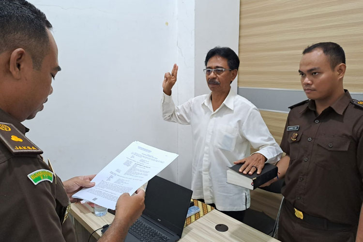 Jaksa Periksa Mantan Bupati Sabu Raijua Sebagai Saksi Dugaan Korupsi Tata Niaga Garam Curah
