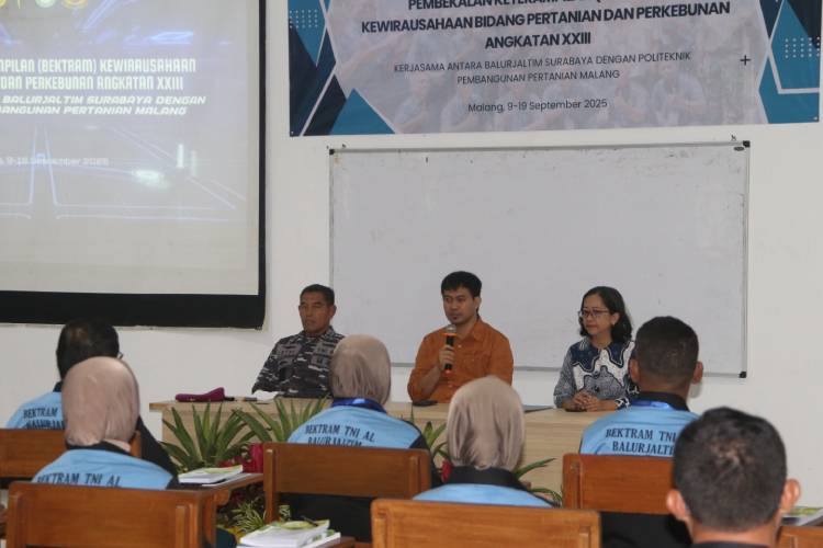 Polbangtan Malang Gandeng TNI AL Wujudkan Prajurit Tangguh untuk Kemandirian Pangan Nasional