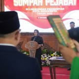 Kota Mojokerto Rotasi 3 Pejabat dan Resmi Miliki BPBD