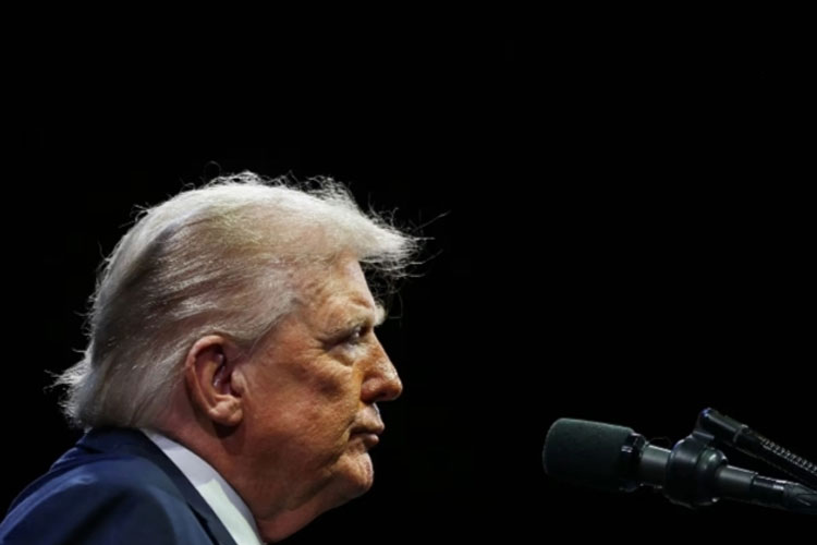 Presiden AS, Donald Trump dalam sebuah acara di Washington. (FOTO: CNN/Reuters)
