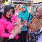 GEMARIKAN Jadi Senjata Lombok Utara Lawan Stunting, Bhayangkari Tekankan Kesadaran Keluarga