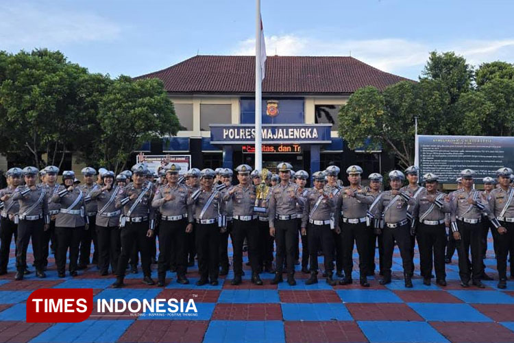 Gemilang, Polres Majalengka Juara Purwa 1 Lomba Polisi Cilik 2025 Tingkat Polda Jabar