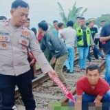 Seorang Pria Meninggal Usai Tertemper KA Malabar di Perlintasan Rel Kadungora Garut