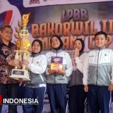 Tim Paskibraka SD Gresik Raih Juara Umum Lomba Baris-berbaris se-Jatim
