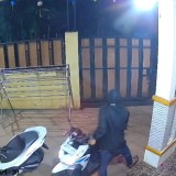 Momen Pencurian Motor di Cianjur Terekam CCTV, Pelaku Beraksi Jelang Subuh