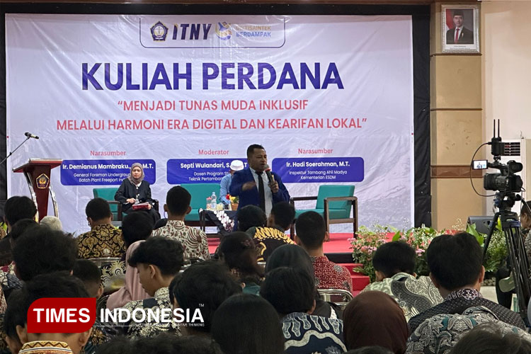 Kuliah Umum ITNY 2025: Alumni Berikan Motivasi Mahasiswa Baru Jadi Generasi Tangguh