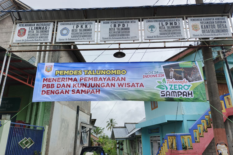 Visioner, Desa Talunombo Wonosobo Tawarkan Bayar PBB dan Tiket Wisata dengan Sampah