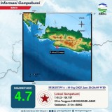 Gempa M 4,7 Sukabumi Terasa Hingga Cianjur dan Bandung, BMKG Pastikan Tidak Berpotensi Susulan