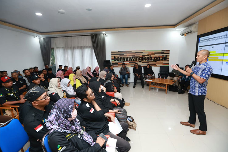 Suasana pelatihan Bansos Digital ratusan Agen Perlinsos. (Foto: Humas Pemkab for TIMES Indonesia)