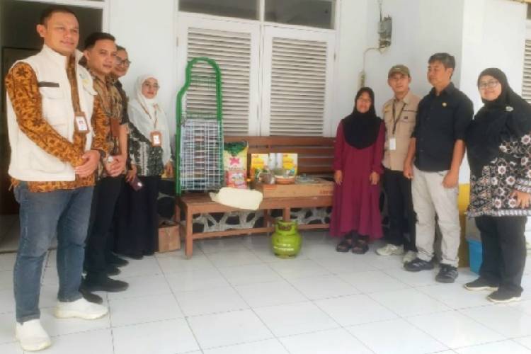 Bantuan Sosial Dinsos Cianjur Sasar Warga Disabilitas