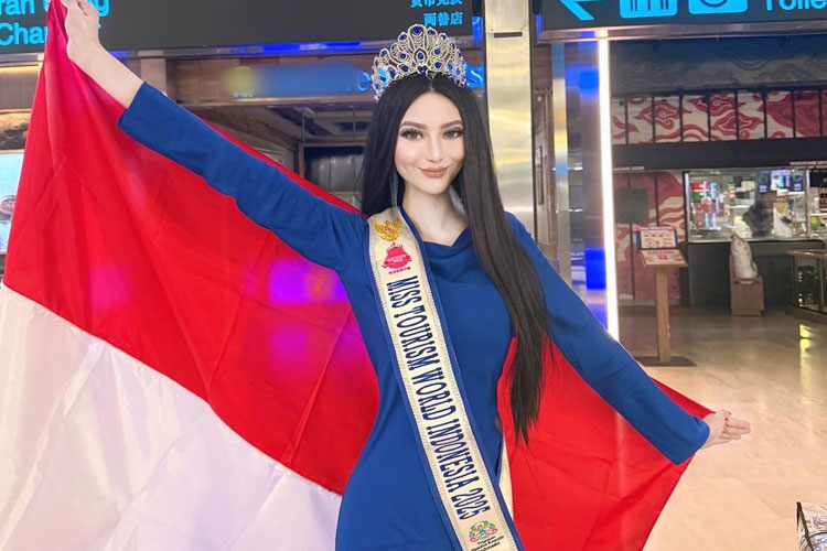 Kilau Sang Ratu di Panggung Dunia, Kalisa Putri Melangkah Menuju Miss Tourism World 2025