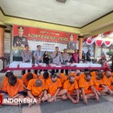 Dua Pekan Gempur Narkoba, Polresta Banyuwangi Tangkap 43 Pengedar