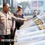 Polresta Malang Kota Gelar Latihan Sispam Mako, Antisipasi Kontijensi Demo Rusuh